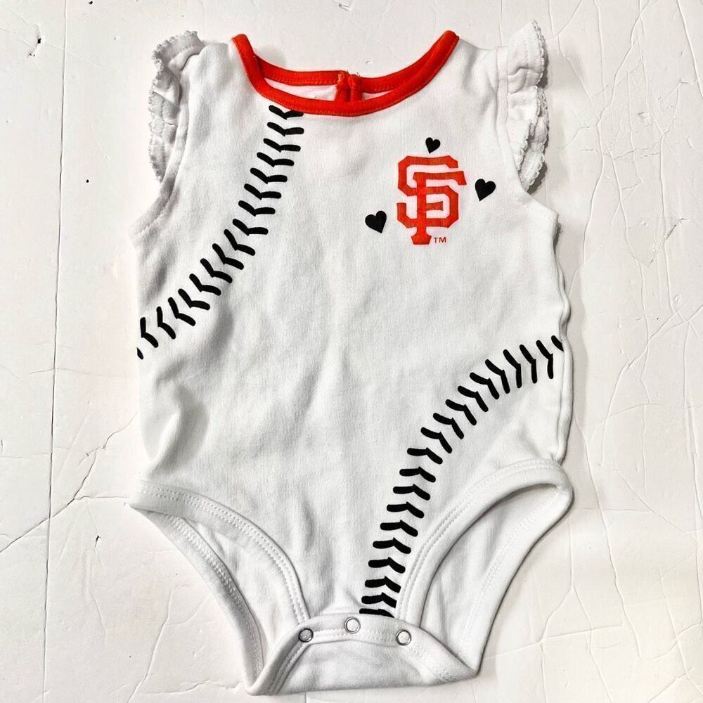 Genuine Merchandise SF Giants Bodysuit Girls 6/9 Months